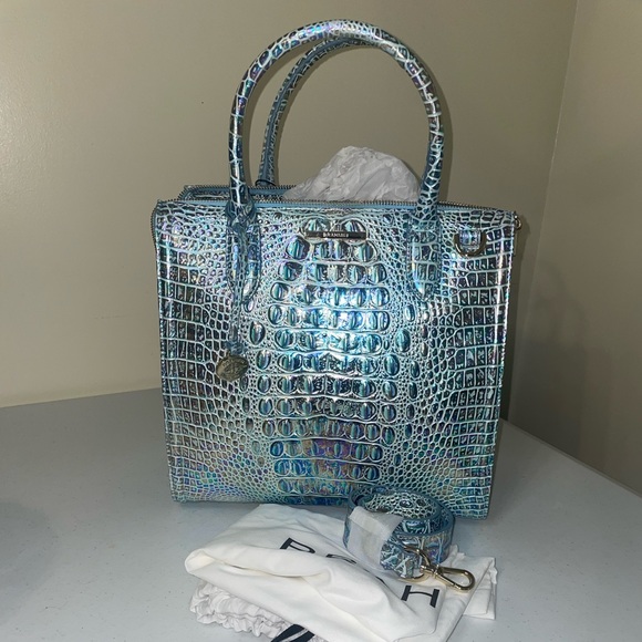 Brahmin Wonderland Caroline Melbourne Satchel NWT - Picture 7 of 16